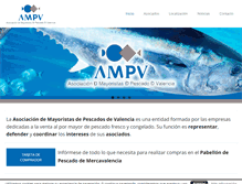 Tablet Screenshot of ampv.es